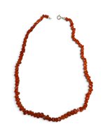 Necklace Mandile 1922 Woman Coralli in Silver Corallo 2MCOC18